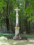 Doľany - kríž (1899) nad Sklenou Hutou