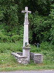 Plavecký Mikuláš - kríž (1850) za obcou