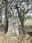 Rovensko - liatinový kríž v chotári